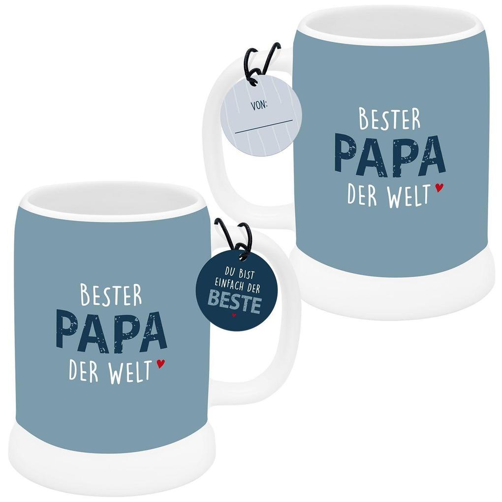 Weitere Ansicht: Bierkrug "Bester Papa der Welt