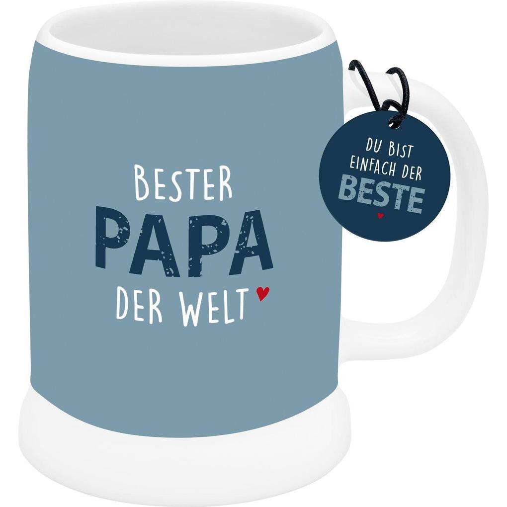 Weitere Ansicht: Bierkrug "Bester Papa der Welt