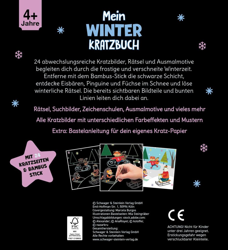 Weitere Ansicht: Mein Winter-Kratzbuch