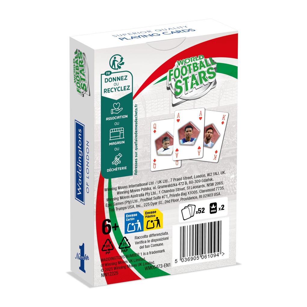 Weitere Ansicht: No.1 Spielkarten Weltfussball Stars