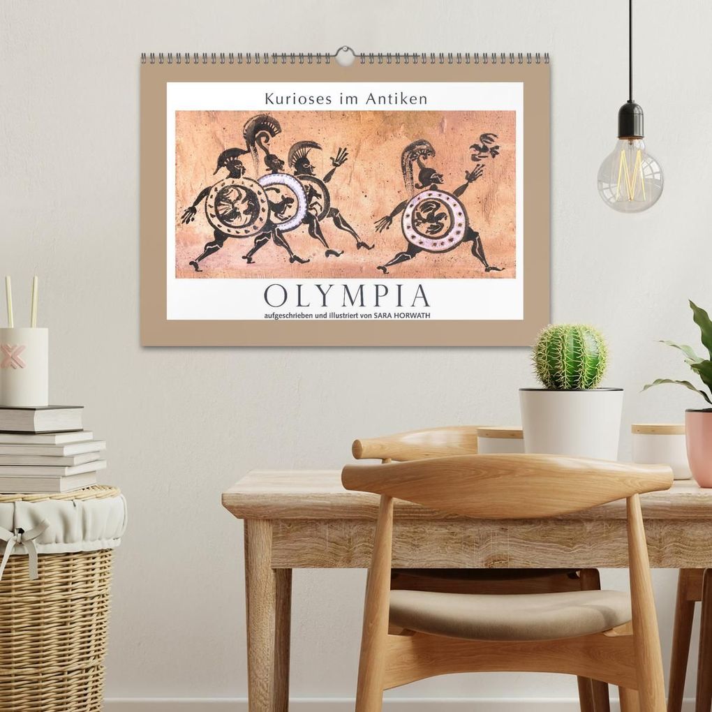 Weitere Ansicht: Kurioses im Antiken Olympia (Wandkalender 2027 DIN A3 quer), CALVENDO Monatskalender | Calvendo, Sara Horwath