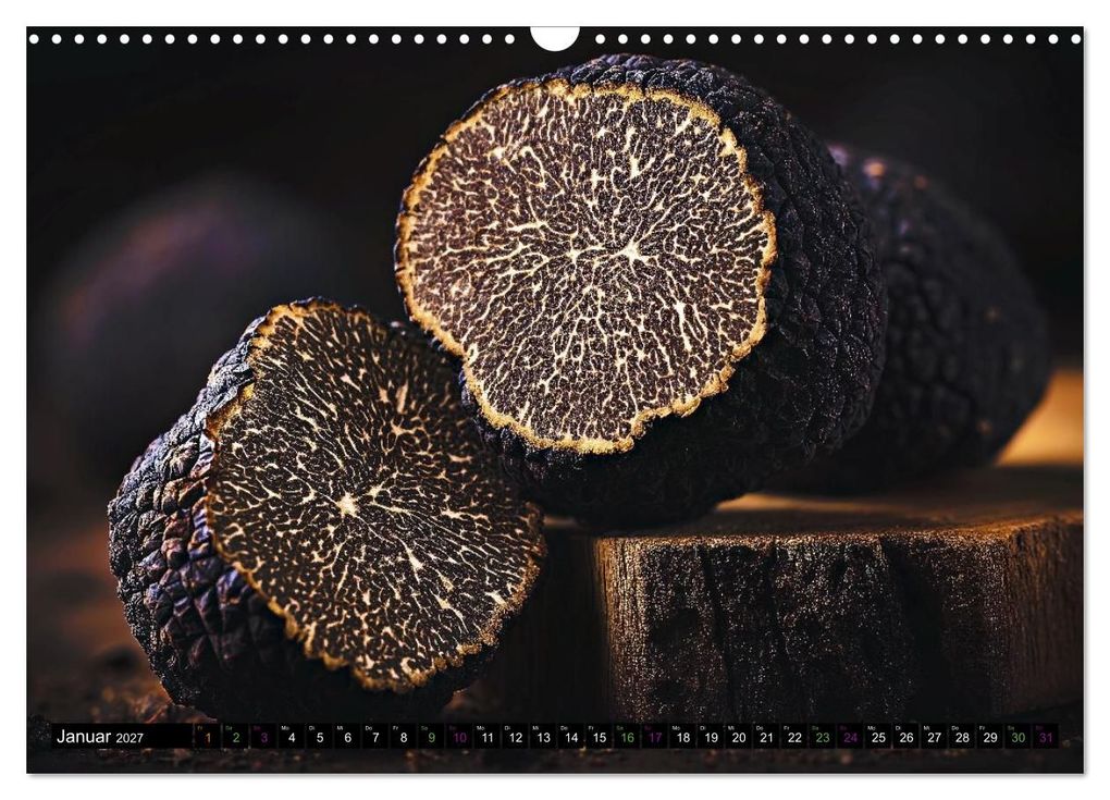 Weitere Ansicht: Trüffel - schwarzes Gold (Wandkalender 2027 DIN A3 quer), CALVENDO Monatskalender | Calvendo, Susan Michel