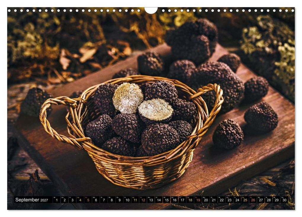 Weitere Ansicht: Trüffel - schwarzes Gold (Wandkalender 2027 DIN A3 quer), CALVENDO Monatskalender | Calvendo, Susan Michel