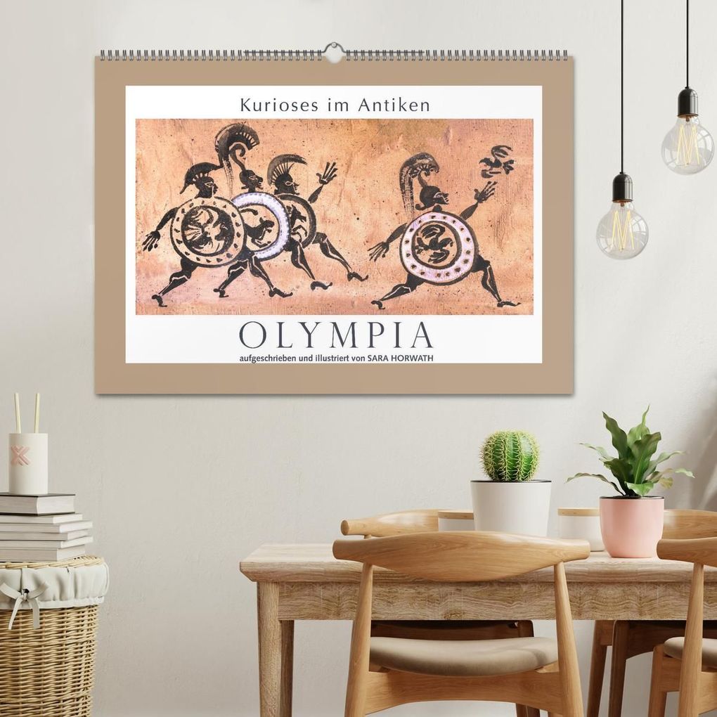 Weitere Ansicht: Kurioses im Antiken Olympia (Wandkalender 2027 DIN A2 quer), CALVENDO Monatskalender | Calvendo, Sara Horwath