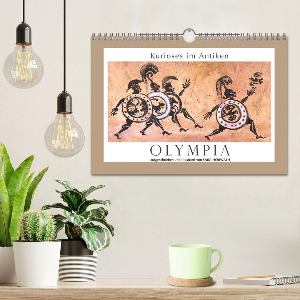 Weitere Ansicht: Kurioses im Antiken Olympia (Wandkalender 2027 DIN A4 quer), CALVENDO Monatskalender | Calvendo, Sara Horwath