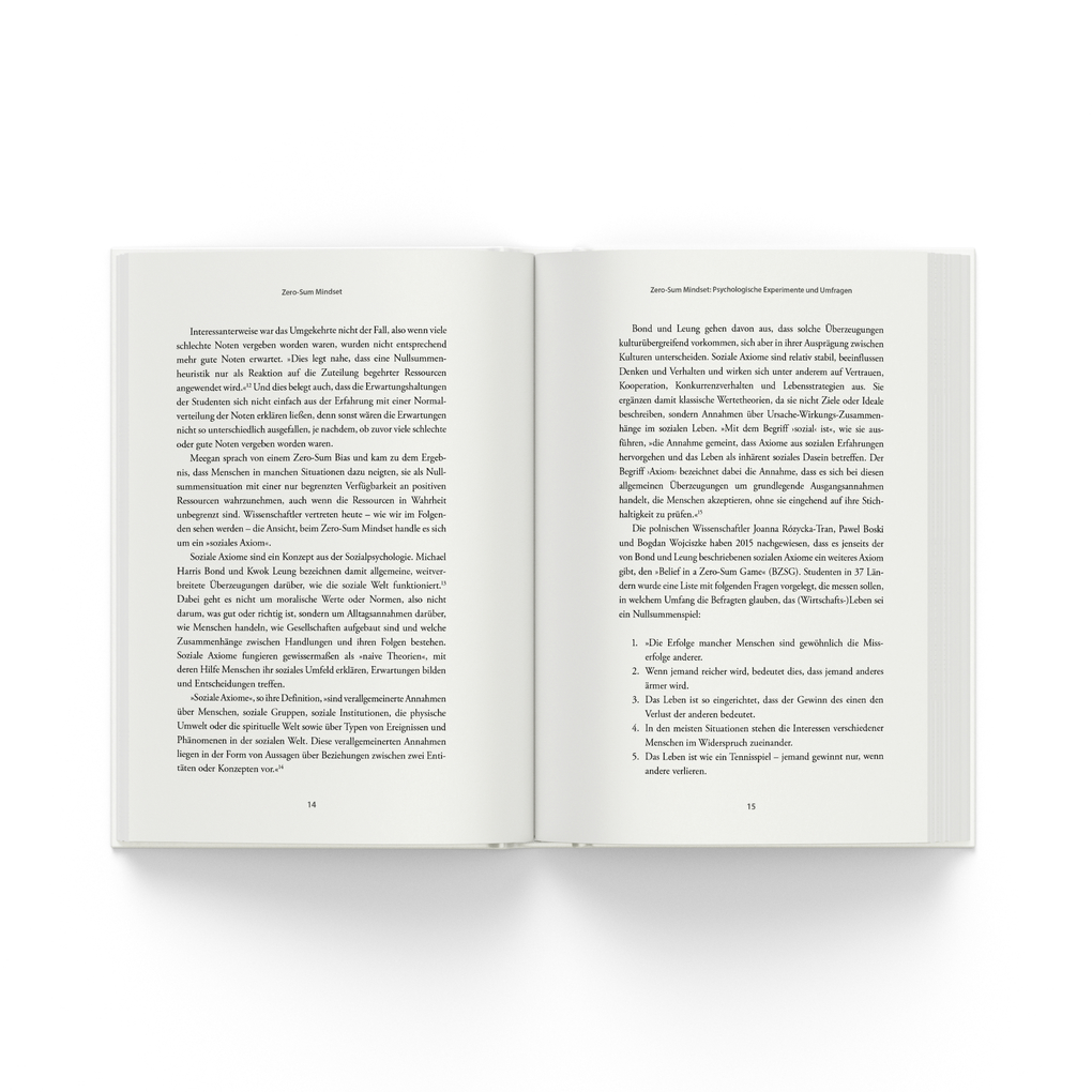 Weitere Ansicht: ZERO SUM MINDSET | Rainer Zitelmann