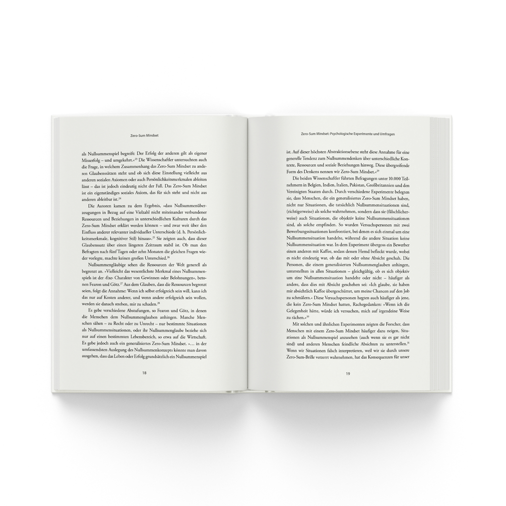 Weitere Ansicht: ZERO SUM MINDSET | Rainer Zitelmann