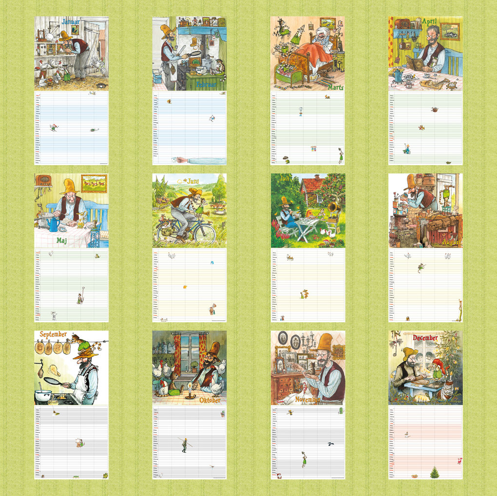 Weitere Ansicht: Pettersson & Findus - Familien Planer 2027