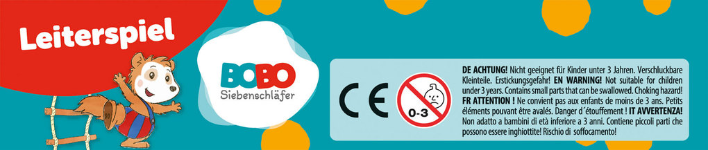 Weitere Ansicht: Bobo Siebenschläfer, Leiterspiel