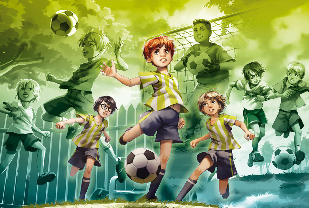 Weitere Ansicht: Die Fussballbande, Am Ball bleiben, 150 Teile