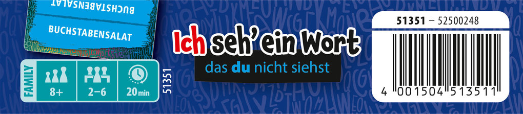 Weitere Ansicht: Ich seh' ein Wort