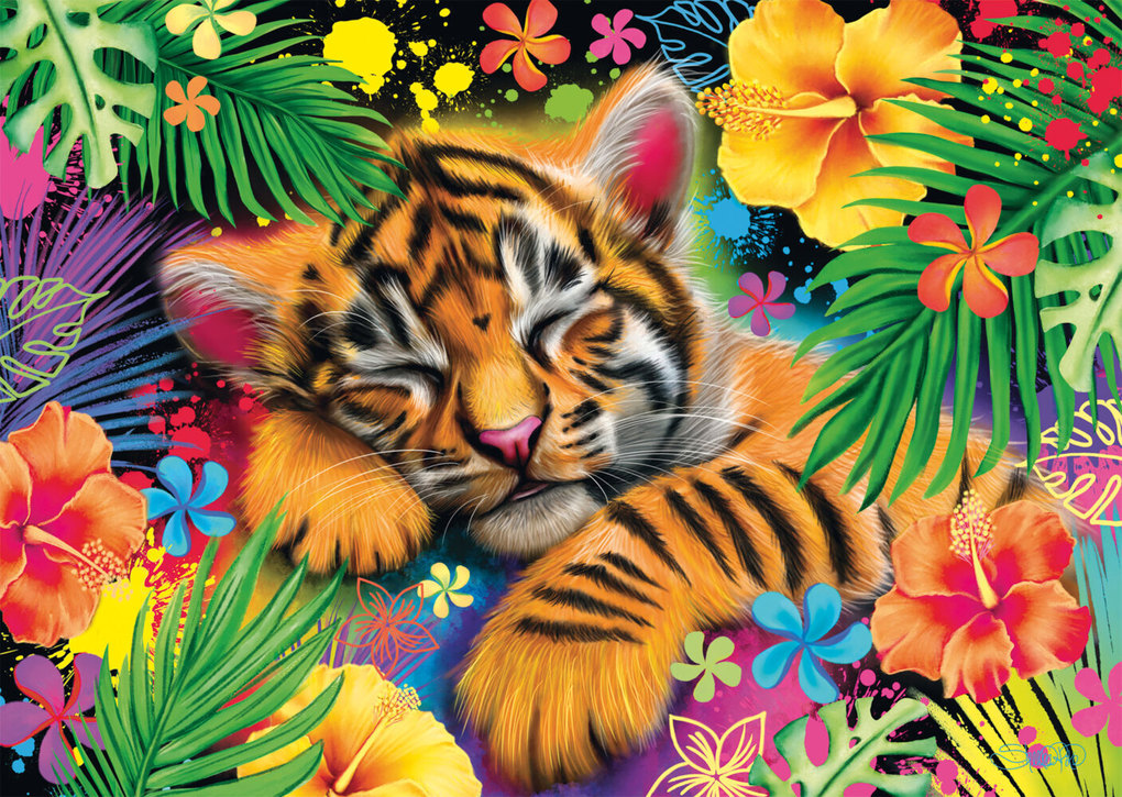Weitere Ansicht: Tiger-Welpe