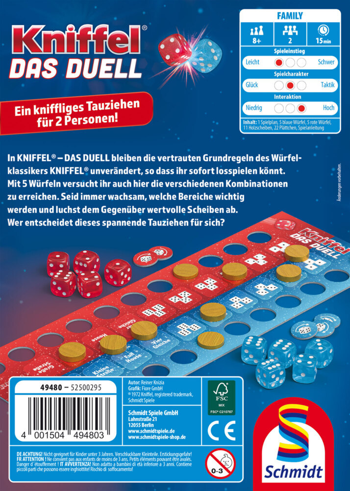 Weitere Ansicht: Kniffel, Das Duell