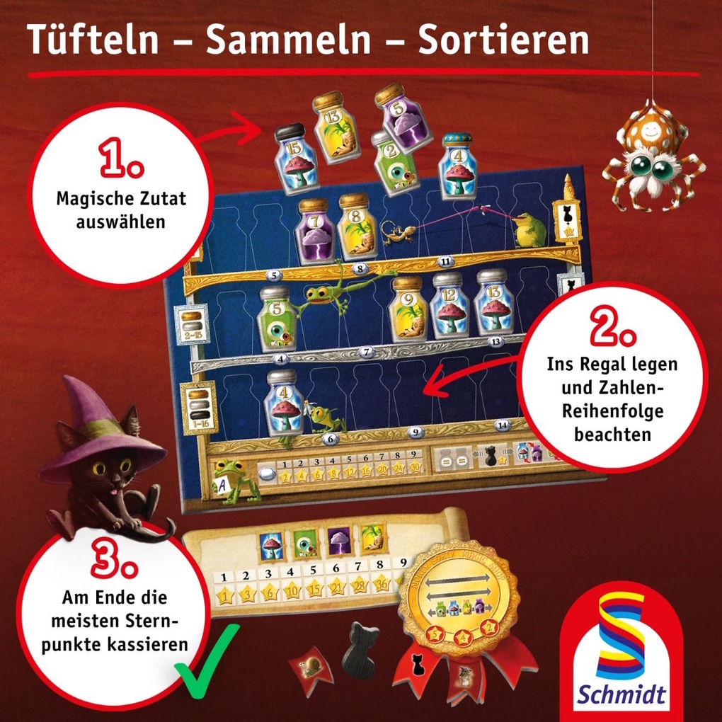 Weitere Ansicht: Schmidt Spiele - Morty Sorty Magic Shop | Markus Slawitscheck