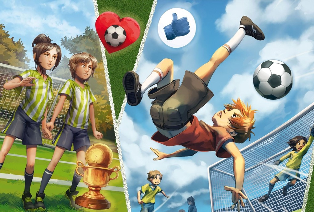 Weitere Ansicht: Die Fussballbande, Leons Fallrückzieher, 200 Teile