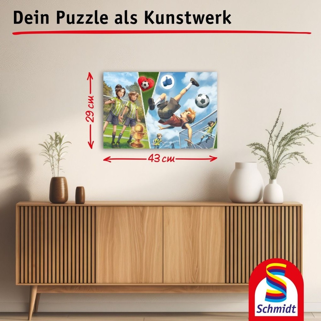 Weitere Ansicht: Die Fussballbande, Leons Fallrückzieher, 200 Teile