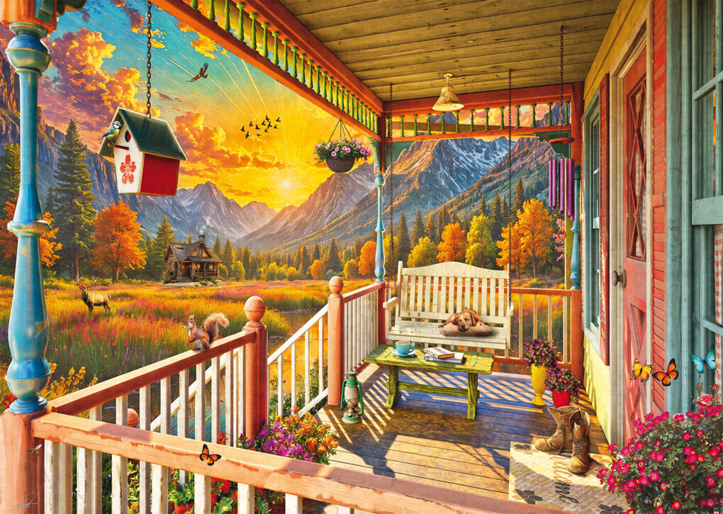 Weitere Ansicht: Bergland-Veranda