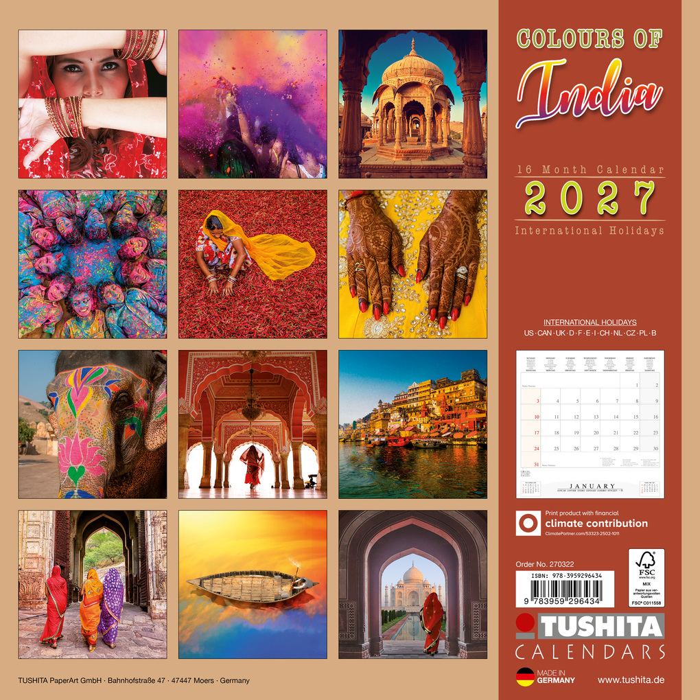 Weitere Ansicht: Colours of India 2027