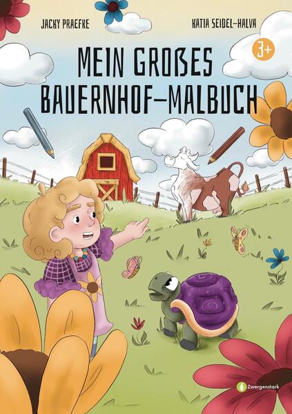 Produktbild: Mein großes Bauernhof-Malbuch | Jacqueline Praefke