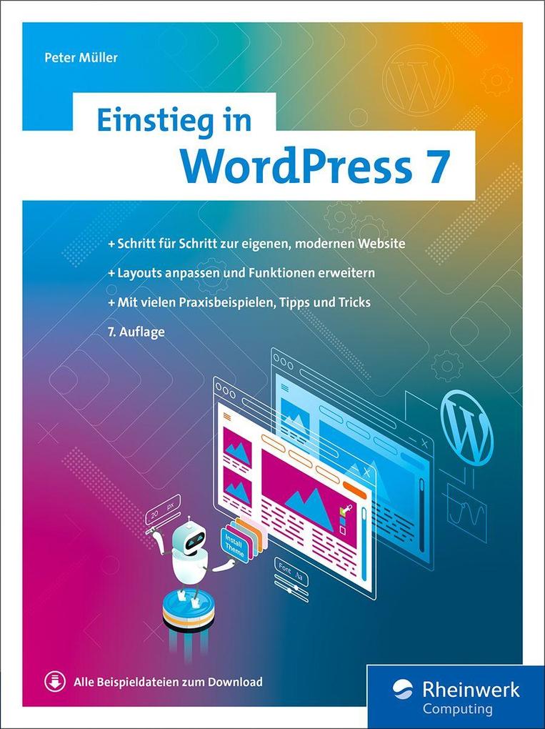 Produktbild: Einstieg in WordPress 7 | Peter Müller