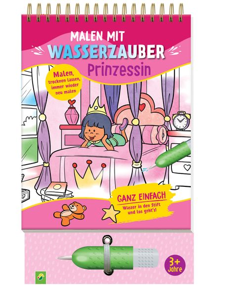 Produktbild: Malen mit Wasserzauber Prinzessin