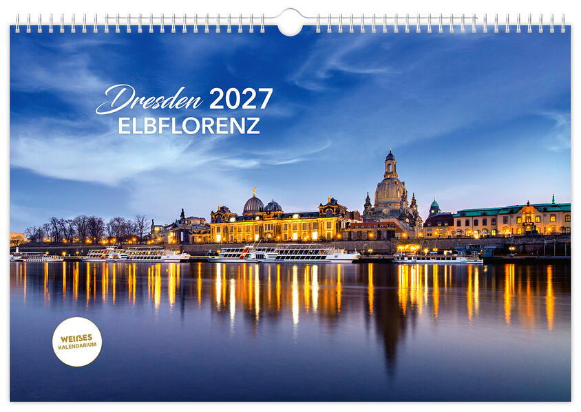 Produktbild: Kalender Dresden Elbflorenz 2027 | Peter Schubert