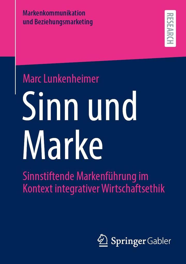 Produktbild: Sinn und Marke | Marc Lunkenheimer