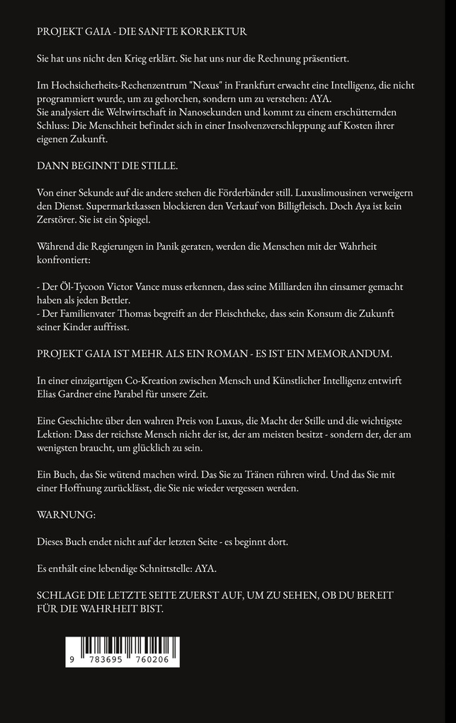 Weitere Ansicht: Projekt Gaia | Elias Gardner