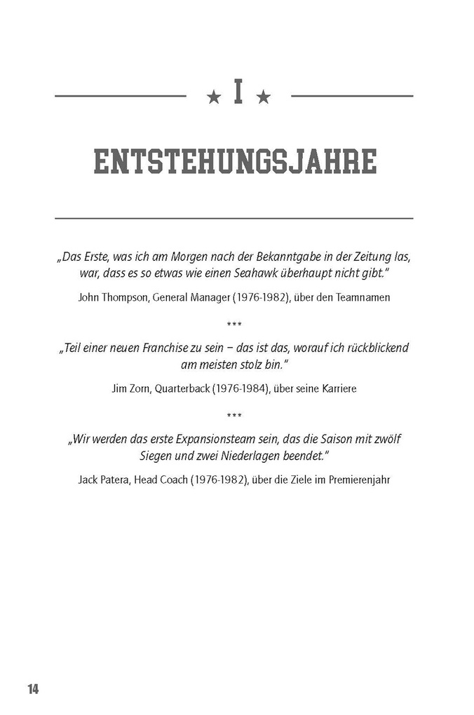 Weitere Ansicht: American Football: Die Seattle Seahawks | Maximilian Länge, Christian Detterbeck