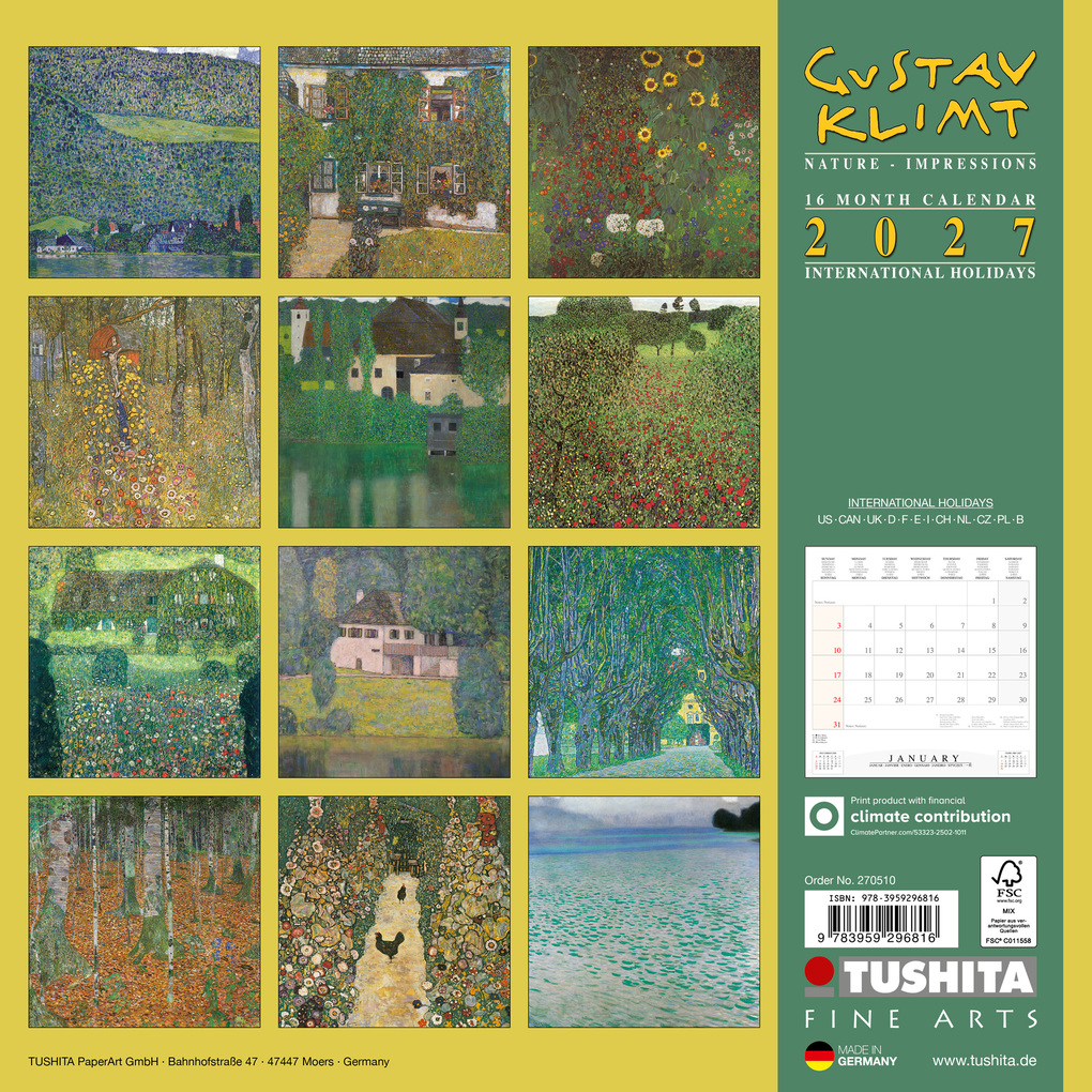 Weitere Ansicht: Gustav Klimt - Nature 2027