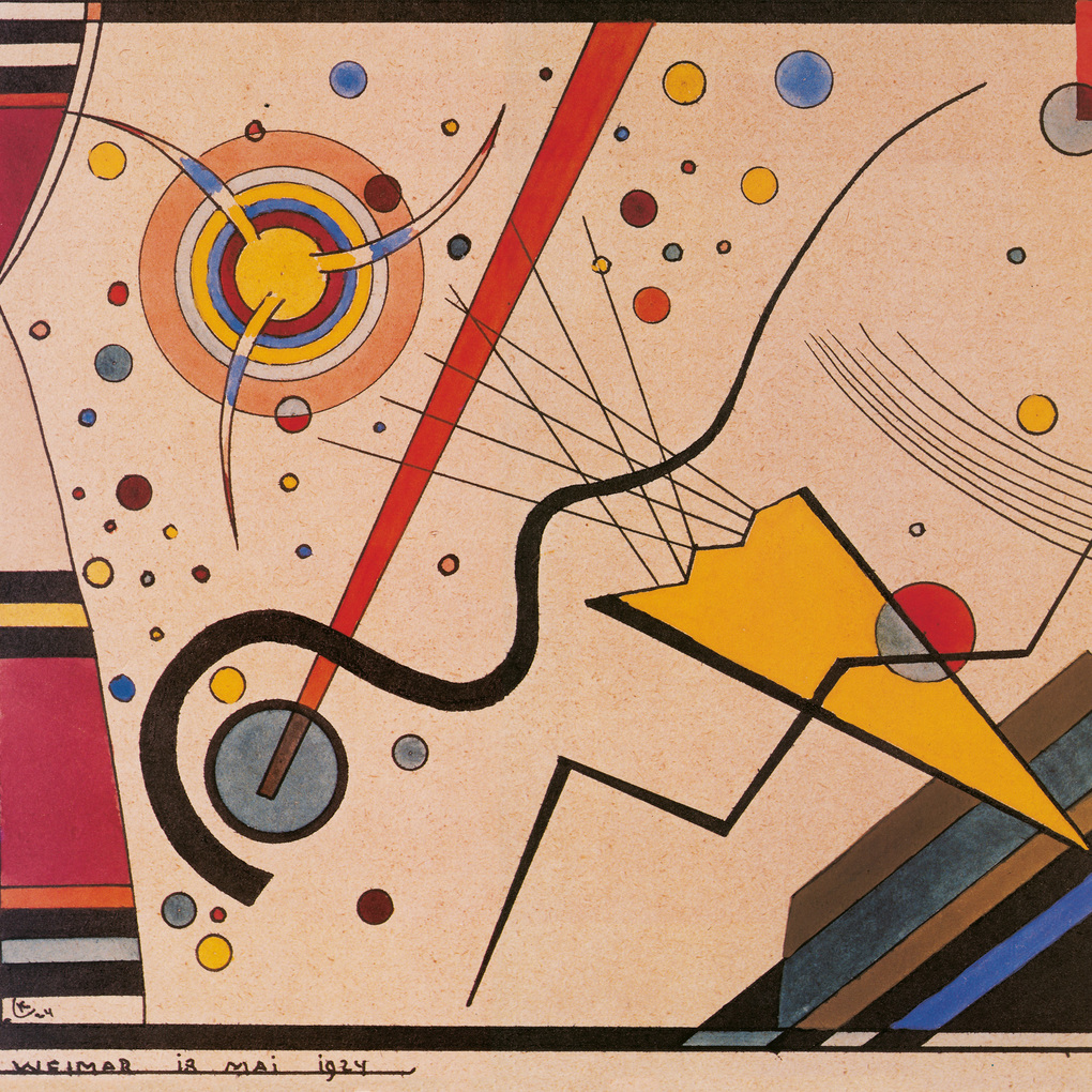 Weitere Ansicht: Wassily Kandinsky - Floating Structures 2027