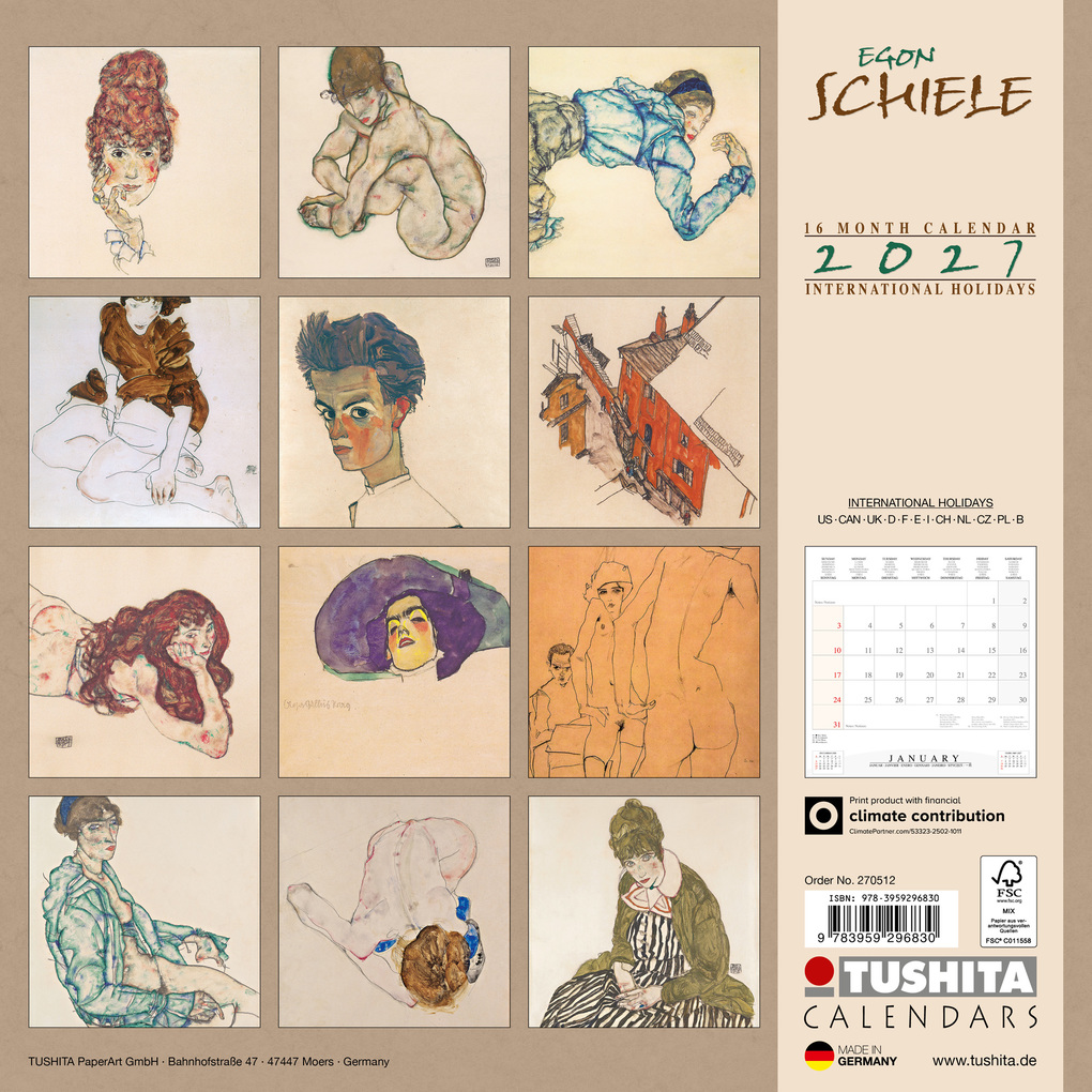 Weitere Ansicht: Egon Schiele - Drawings 2027