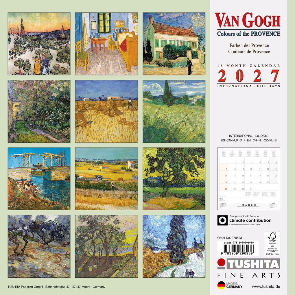 Weitere Ansicht: van Gogh - Colours of the Provence 2027