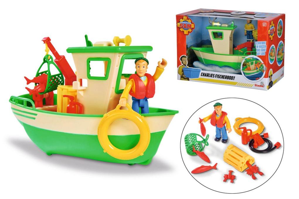 Weitere Ansicht: Sam Charlies Fischerboot mit Figur
