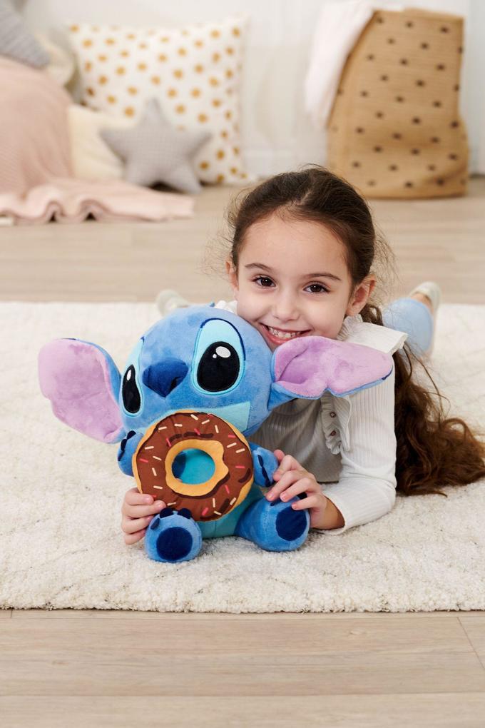 Weitere Ansicht: Disney Stitch mit Doughnut, 25cm