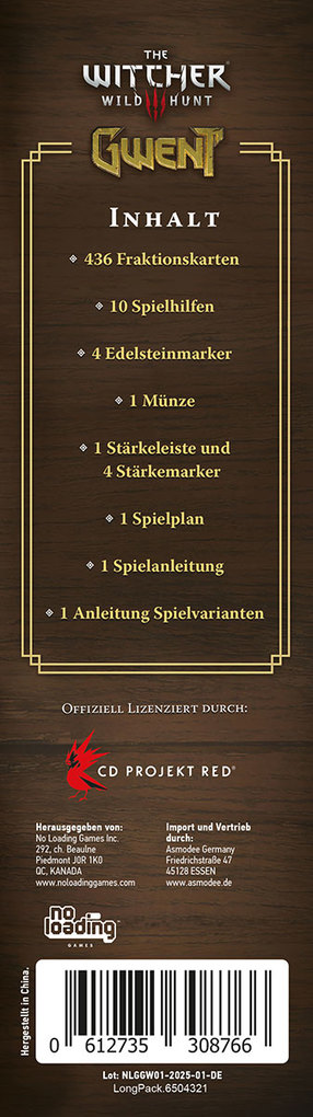 Weitere Ansicht: Gwent Das legendäre Kartenspiel | Rafal Jaki, Damien Monnier