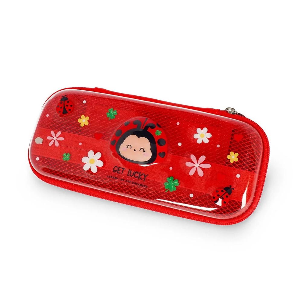 Weitere Ansicht: Legami Transparentes Hartschalen-Federmäppchen Ladybug - WonderWow, Marienkäfer