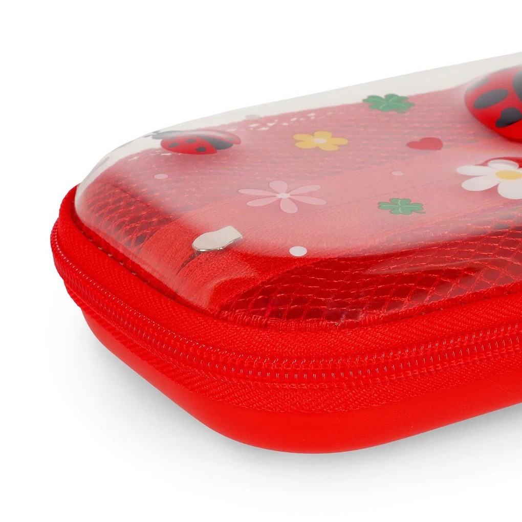 Weitere Ansicht: Legami Transparentes Hartschalen-Federmäppchen Ladybug - WonderWow, Marienkäfer