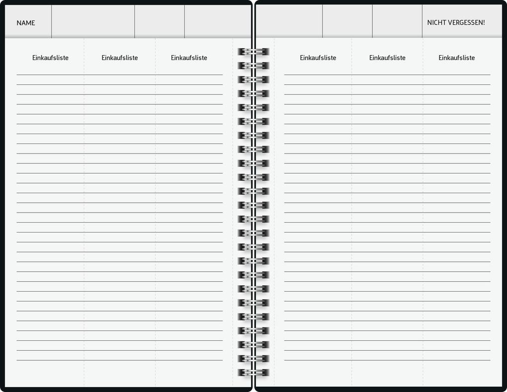 Weitere Ansicht: BRUNNEN 1070290017 Buchkalender Familienplaner 2027 "Confetti" A5, Papier