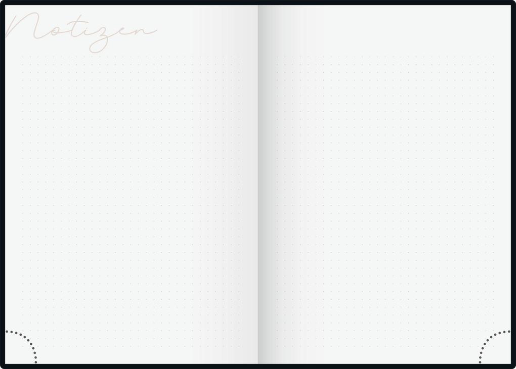 Weitere Ansicht: rido/idé 7021503727 Buchkalender Premium Young Line 2027 "Starry Night" A5, Kunstleder