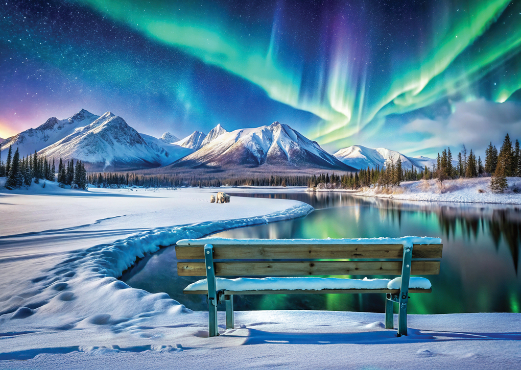 Weitere Ansicht: Yukon Polarlichter