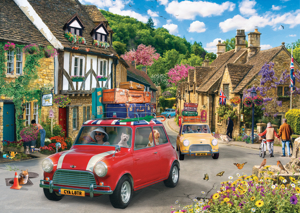 Weitere Ansicht: Reisender Mini Cooper