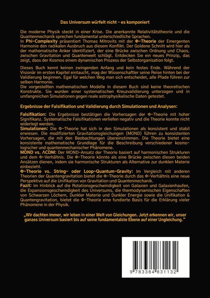 Weitere Ansicht: Phi-Complexity | Thomas Mitrovits