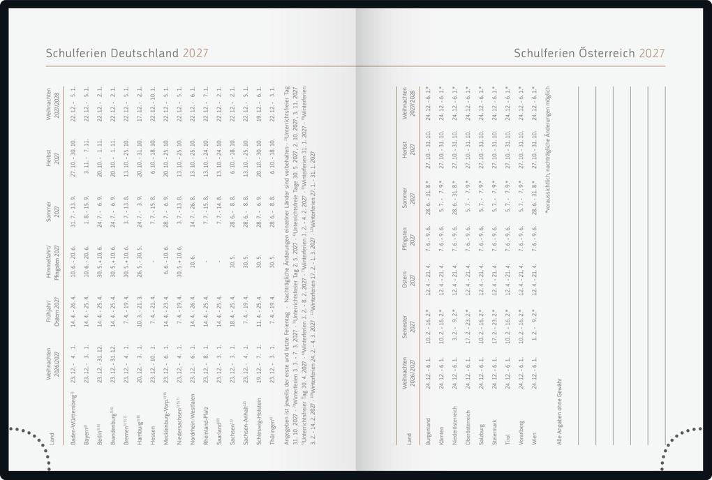 Weitere Ansicht: rido/idé 7013607037 Taschenkalender Premium Young Line Mini 2027 "Yoga" A6, Papier