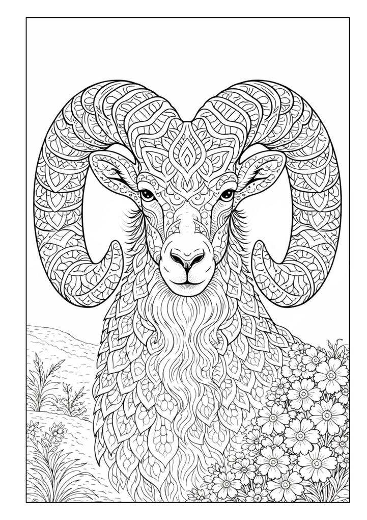 Weitere Ansicht: Mandala Tiere Malbuch für Erwachsene mit 50 schönen Ausmalmotiven | Josef Mickey Müller