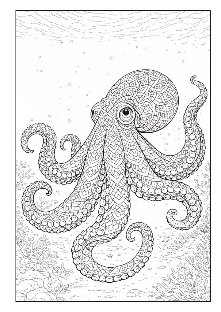 Weitere Ansicht: Mandala Tiere Malbuch für Erwachsene mit 50 schönen Ausmalmotiven | Josef Mickey Müller