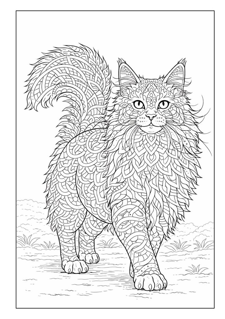 Weitere Ansicht: Mandala Tiere Malbuch für Erwachsene mit 50 schönen Ausmalmotiven | Josef Mickey Müller