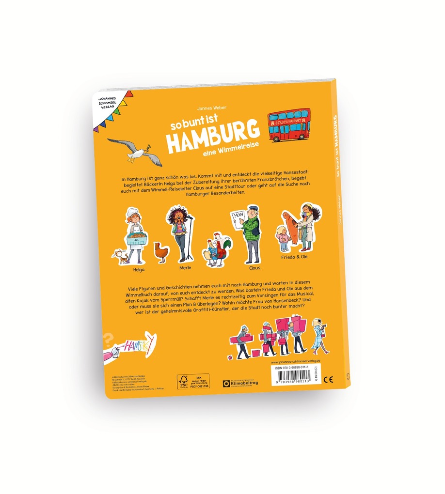 Weitere Ansicht: Hamburg Wimmelbuch | Jannes Weber