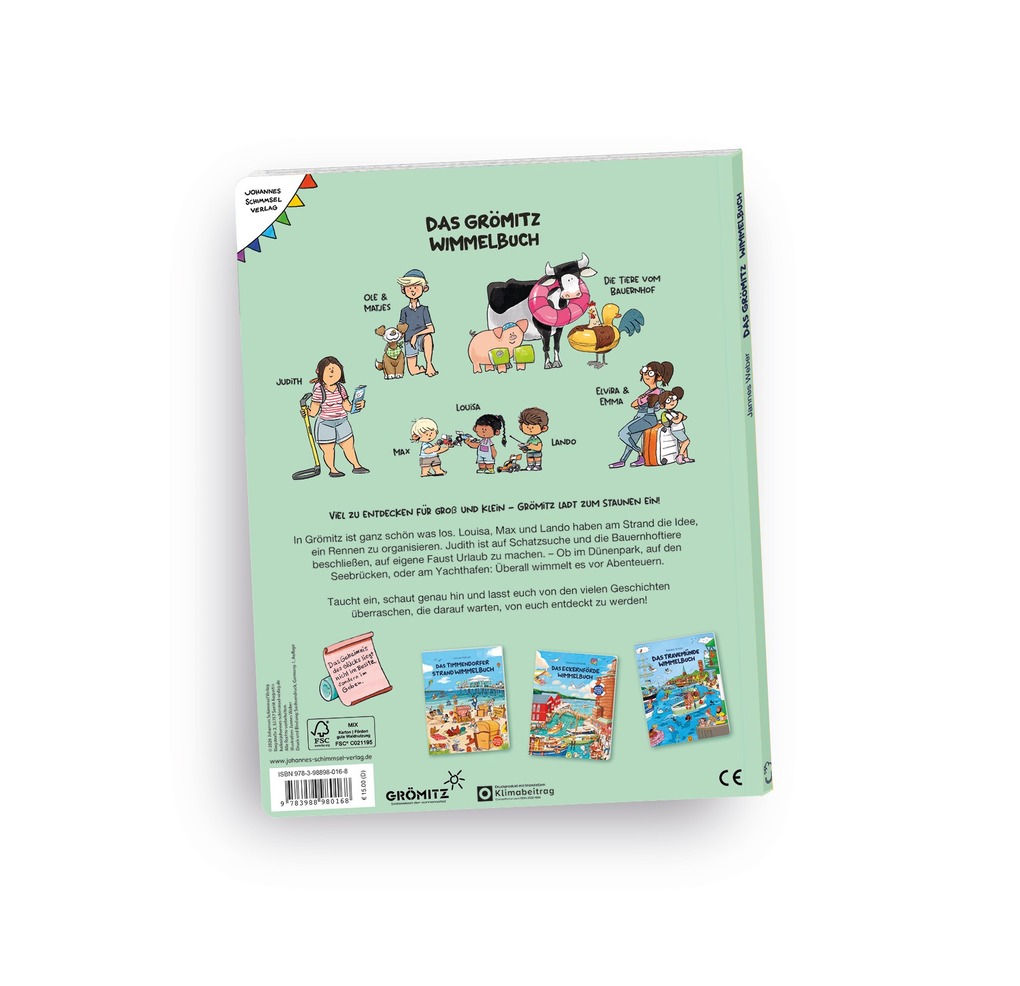Weitere Ansicht: Das Grömitz Wimmelbuch | Jannes Weber