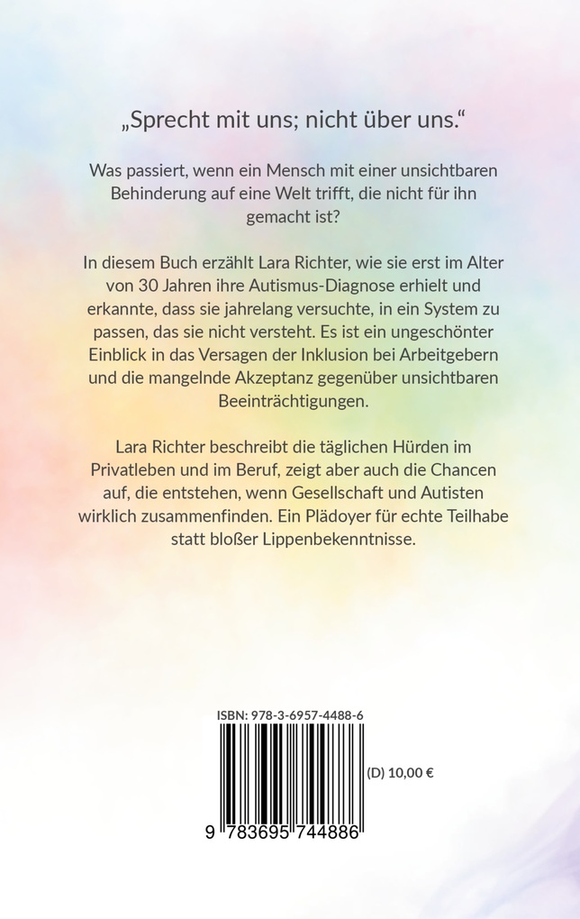 Weitere Ansicht: Jung & Autistin | Lara Richter